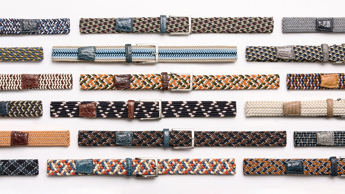Always a Perfect Fit: w.kleinberg Men's Stretch Belts