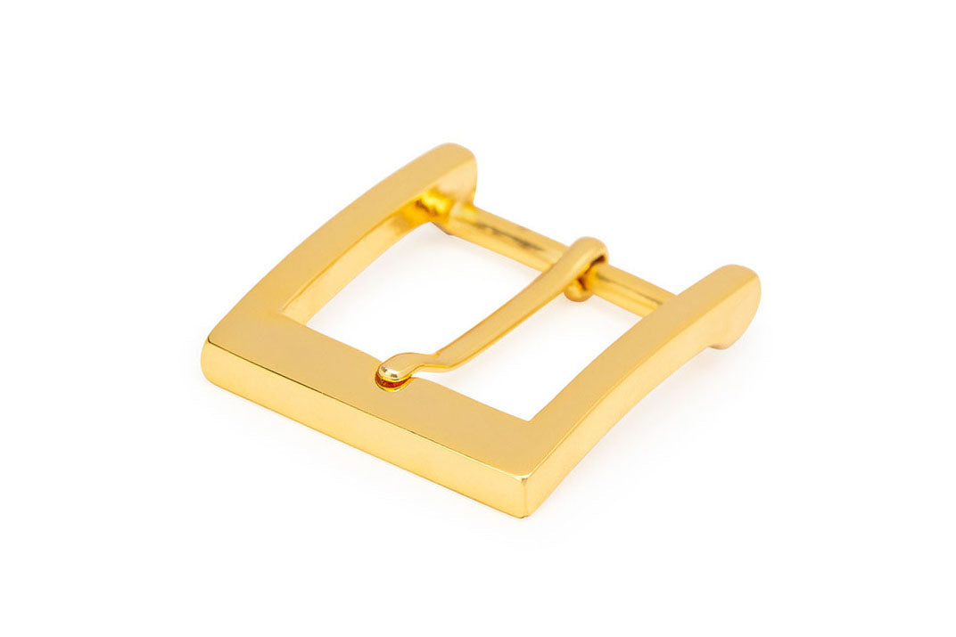 Gold belt buckles