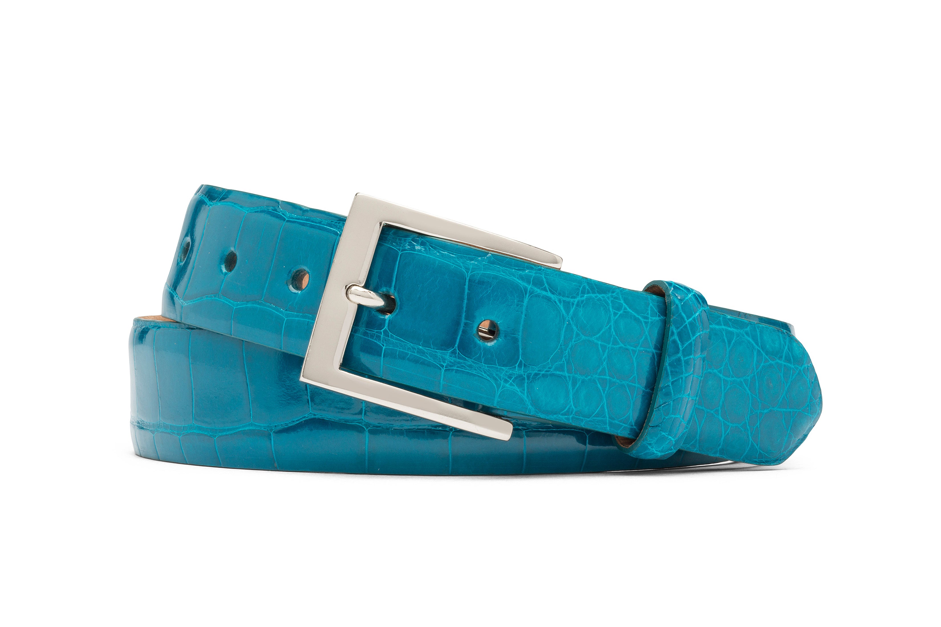 Men's American Alligator Belts by w.kleinberg
