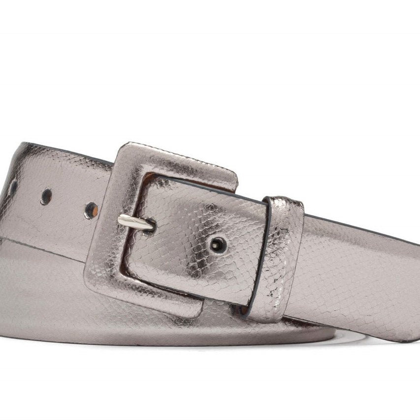 Karung Belt with Covered Buckle