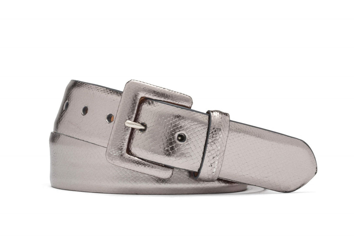 Karung Belt with Covered Buckle