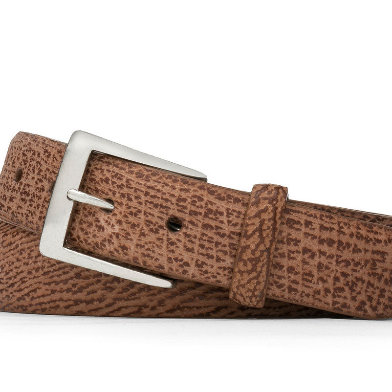 Shark Belt with Brushed Nickel Buckle