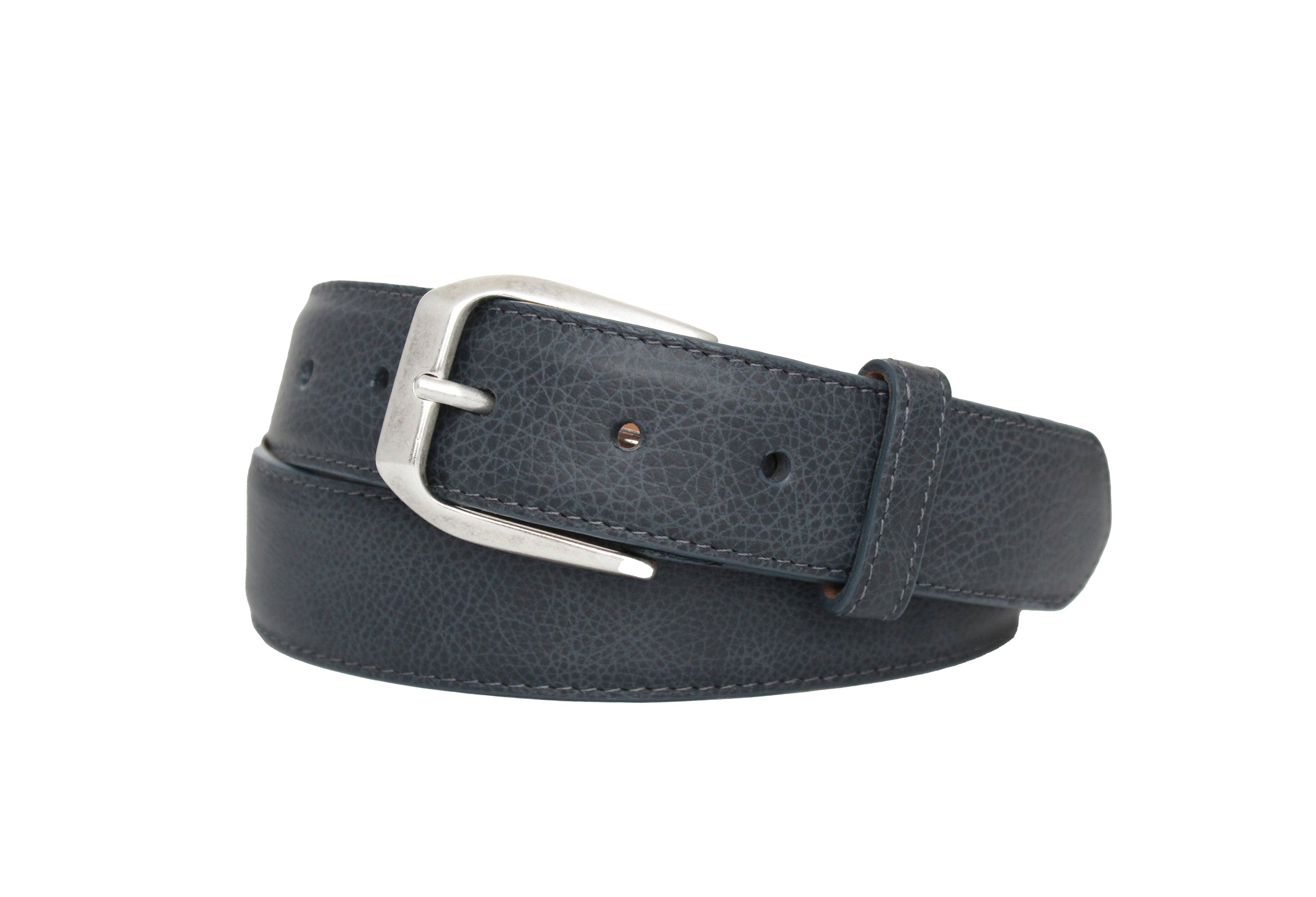 Outlaw Calf Belt with Antique Nickel Buckle - Jean