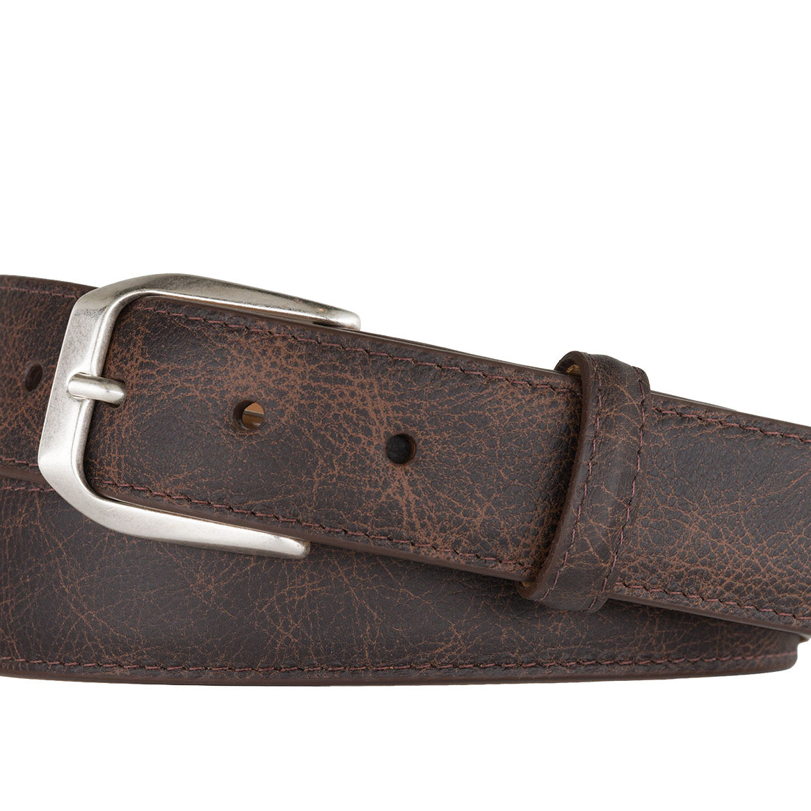 Outlaw Calf Belt with Antique Nickel Buckle