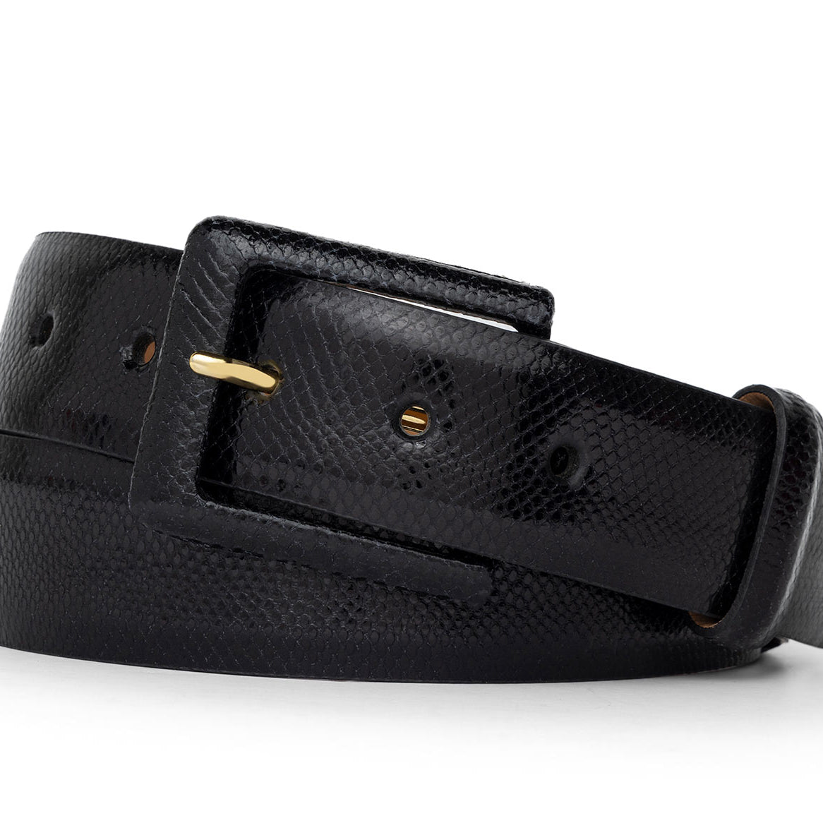 Karung Belt with Covered Buckle