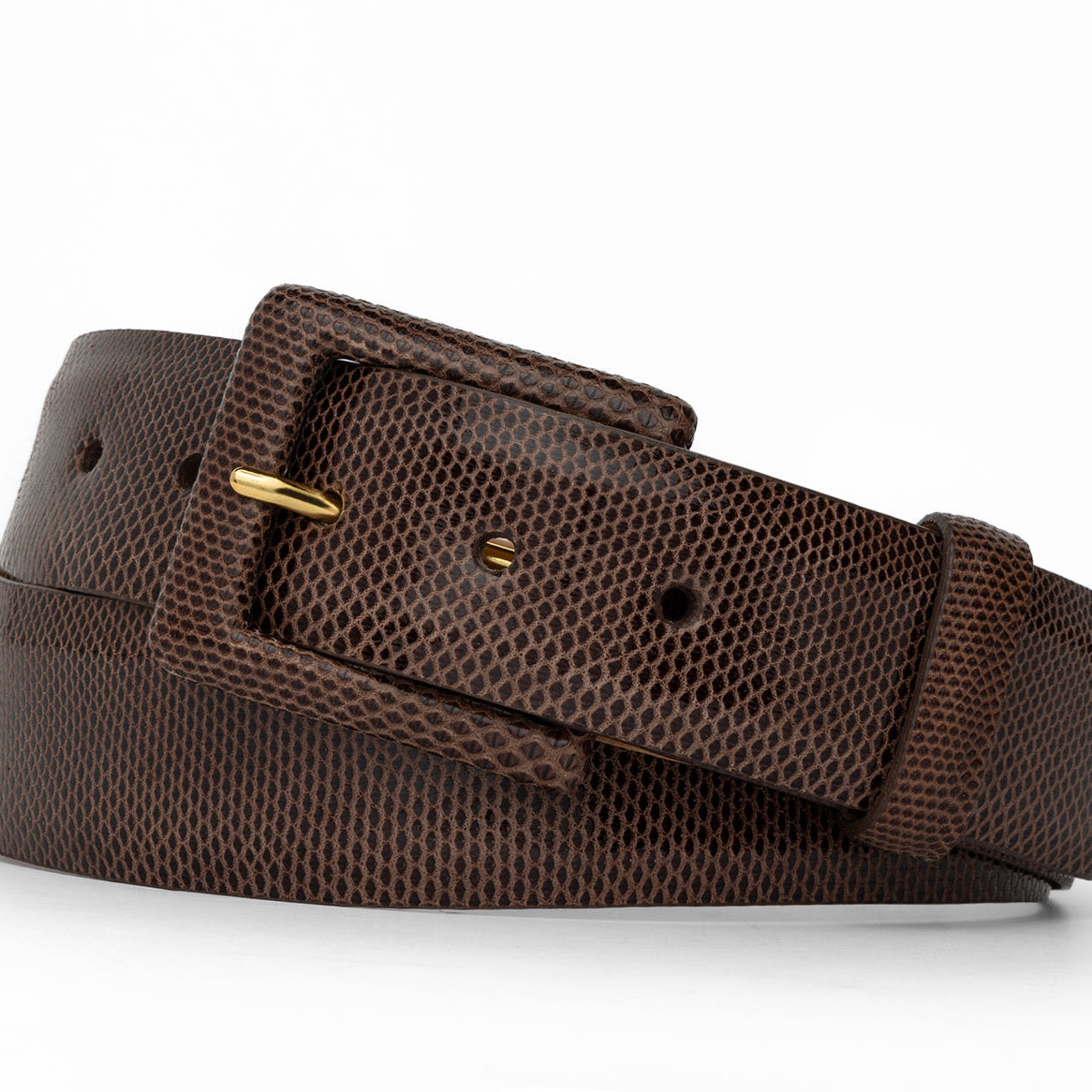 Karung Belt with Covered Buckle