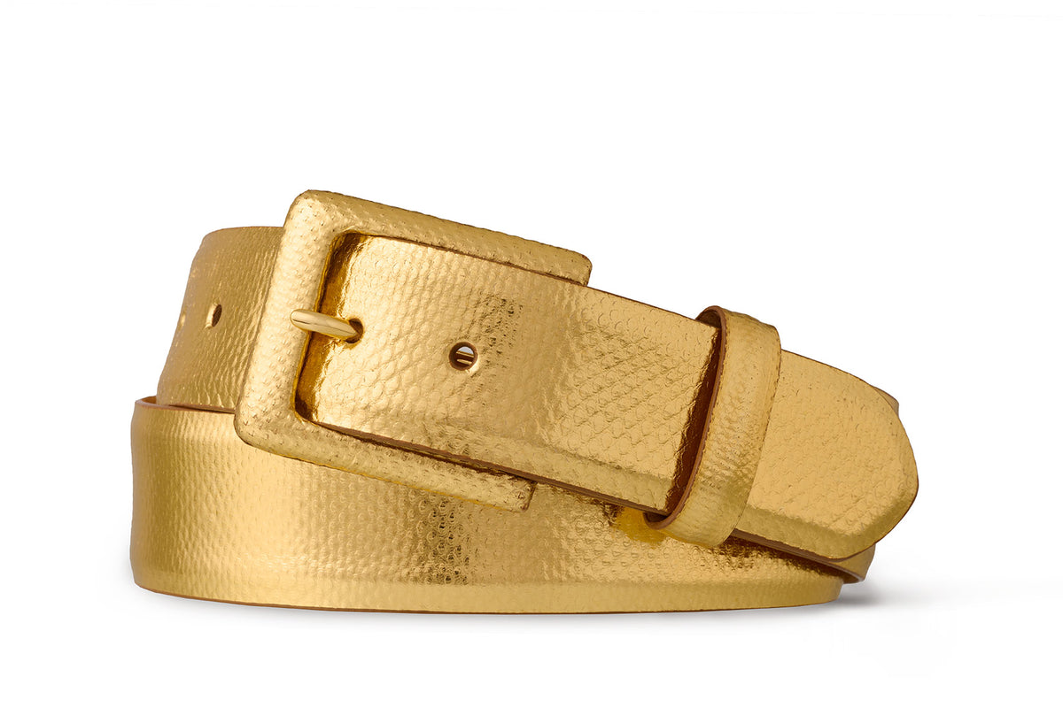 Karung Belt with Covered Buckle