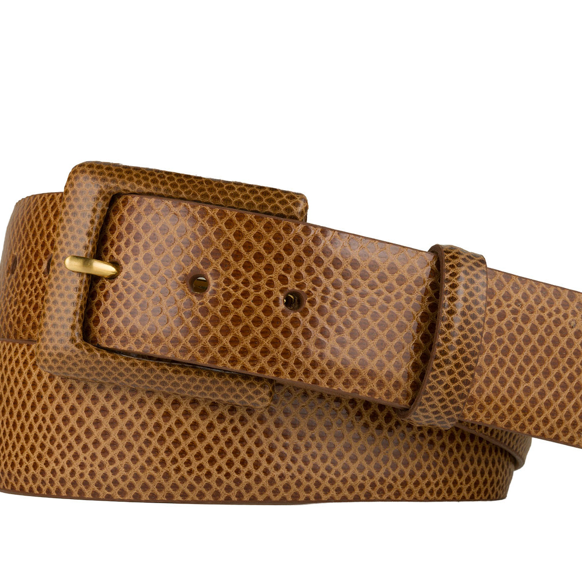 Karung Belt with Covered Buckle