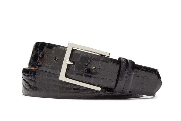 Tingas Crocodile Belt with Nickel Buckle – w.kleinberg
