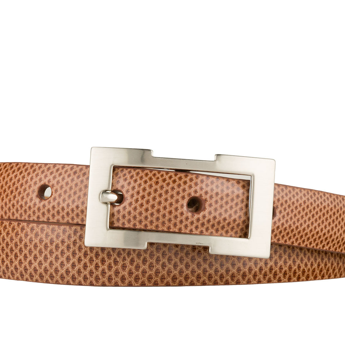 Karung Belt with Brushed Nickel Buckle