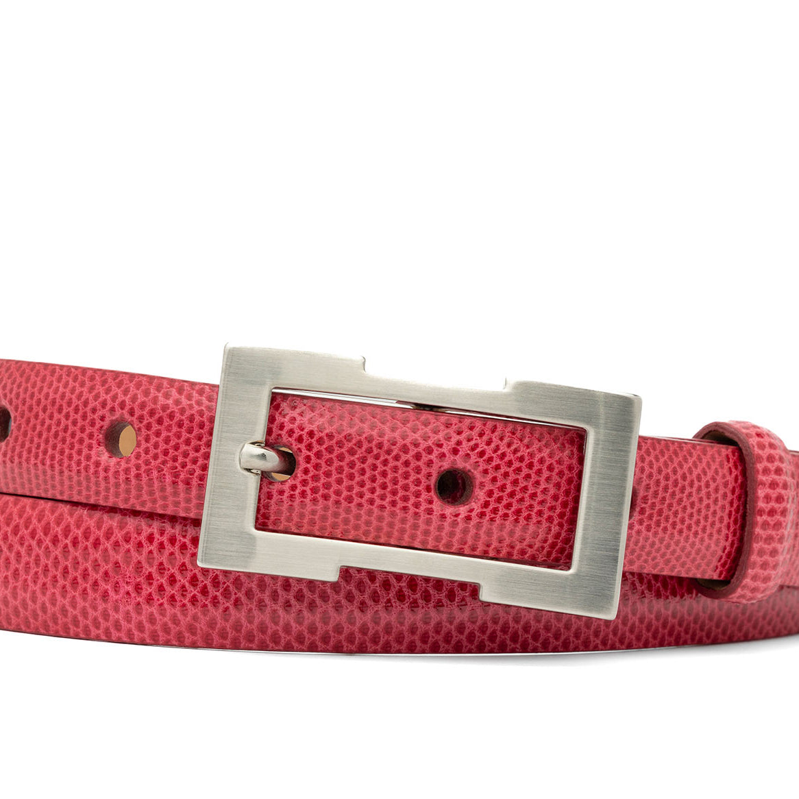 Karung Belt with Brushed Nickel Buckle