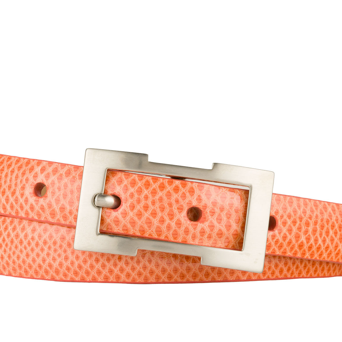 Karung Belt with Brushed Nickel Buckle