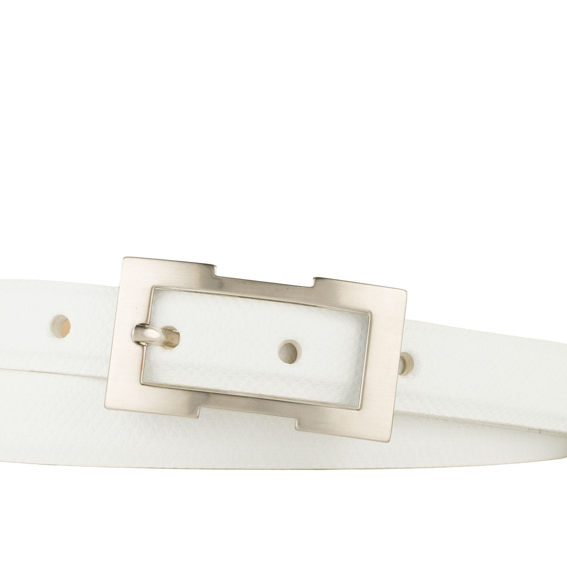 Karung Belt with Brushed Nickel Buckle