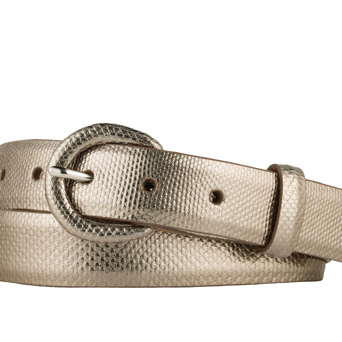 Karung Belt with Covered Crescent Buckle