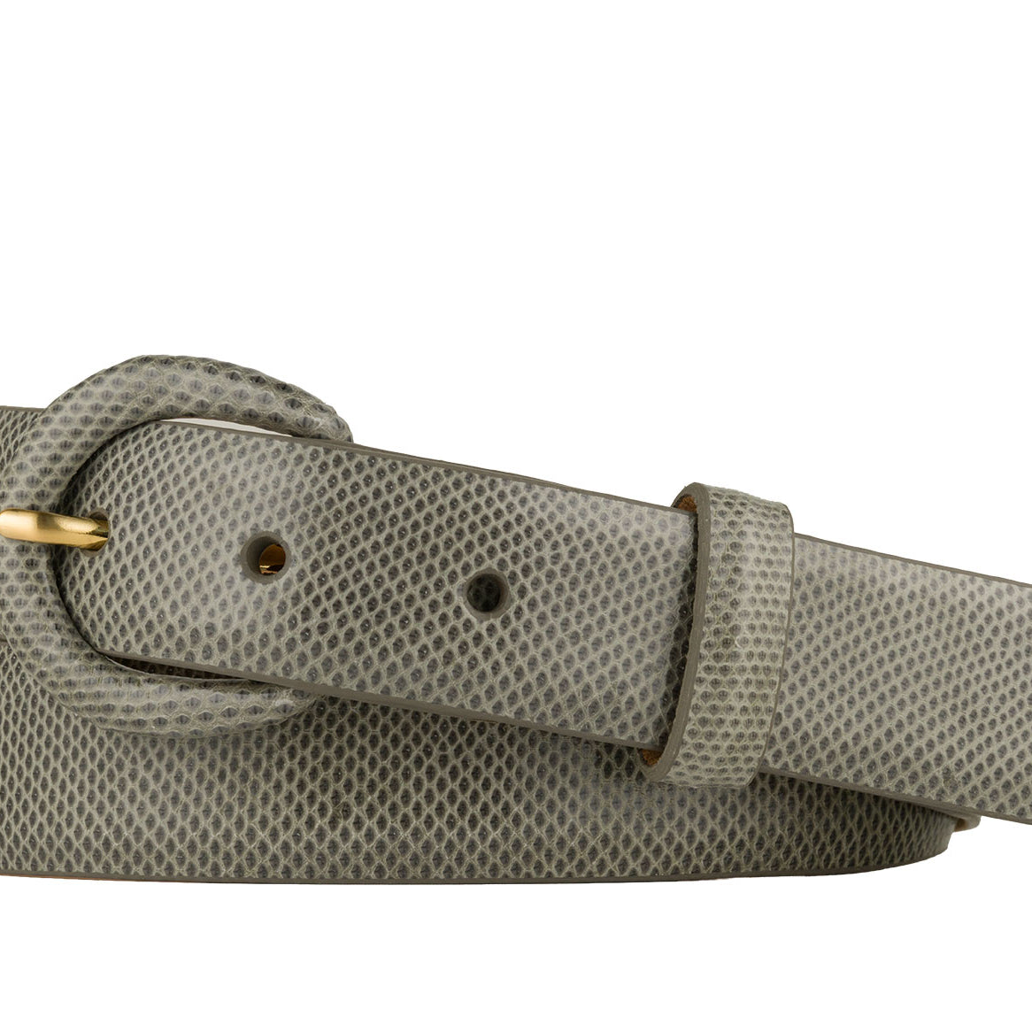 Karung Belt with Covered Crescent Buckle