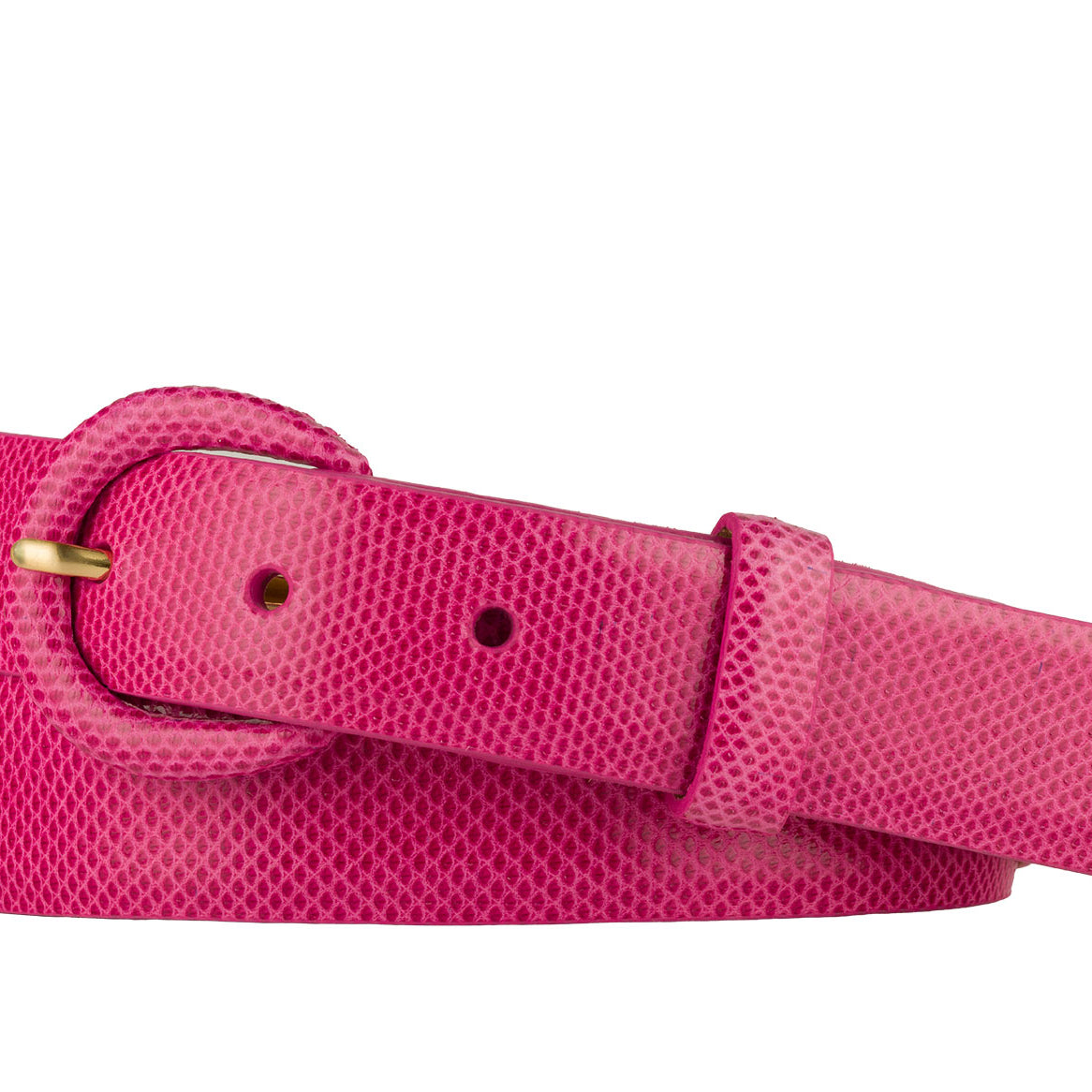 Karung Belt with Covered Crescent Buckle