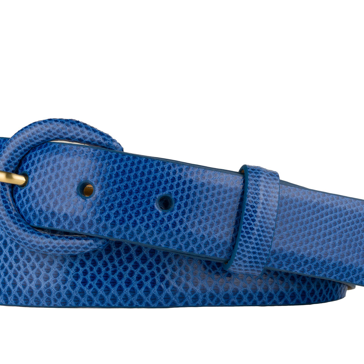 Karung Belt with Covered Crescent Buckle