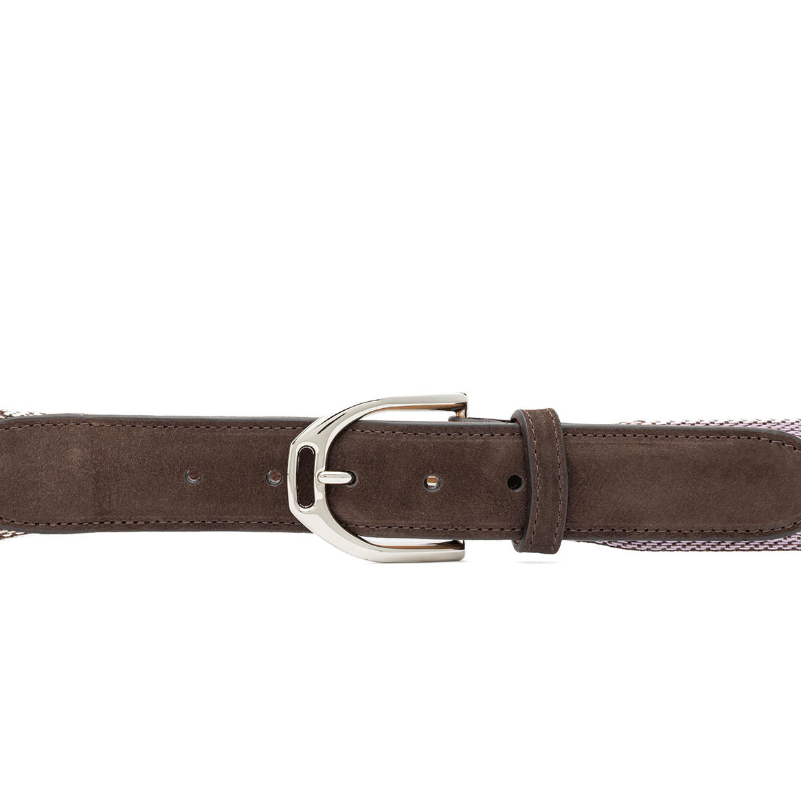 Santa Fe Belt with Nubuck Tabs and Stirrup Buckle