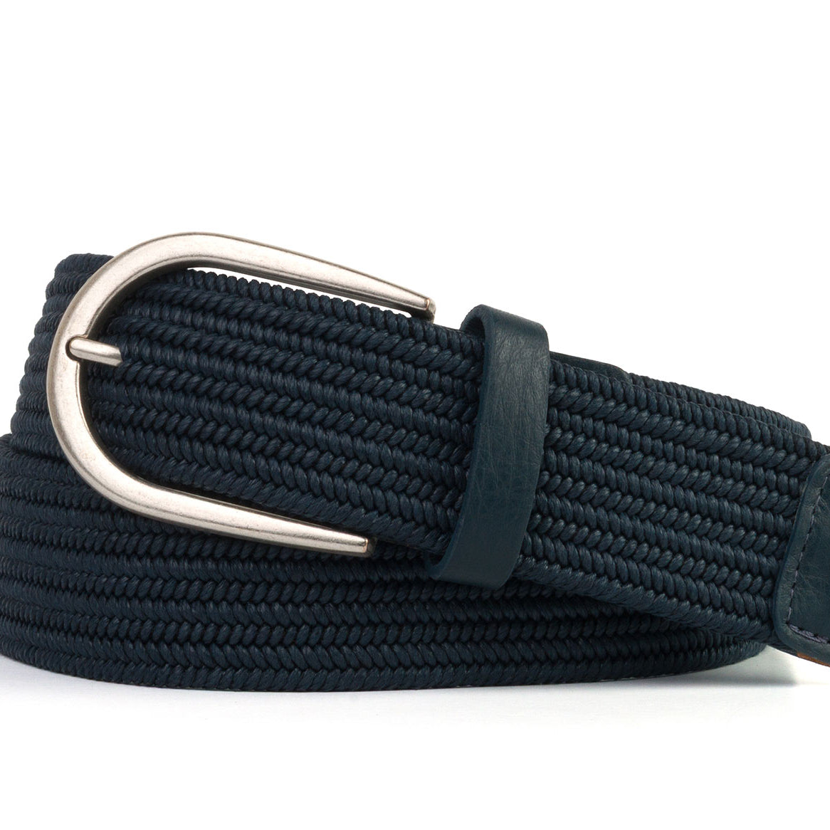 Stretch Belt with Gold or Antique Silver Buckle