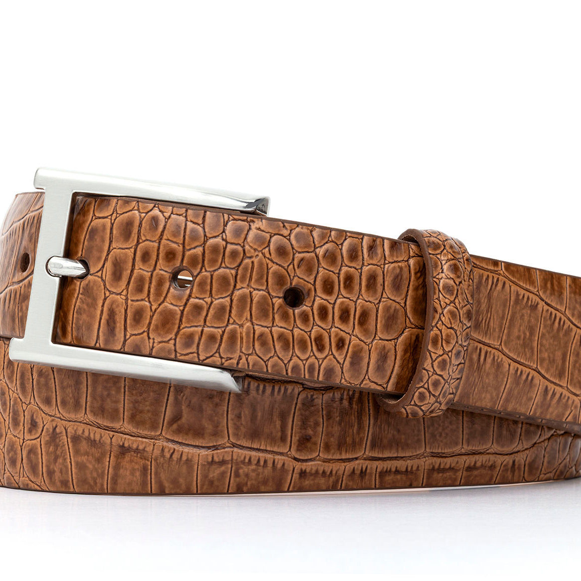 Barcelona Calf with Brushed Nickel Buckle