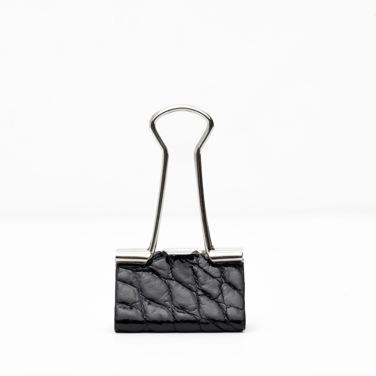 The Mahoney Clip in Glazed Alligator
