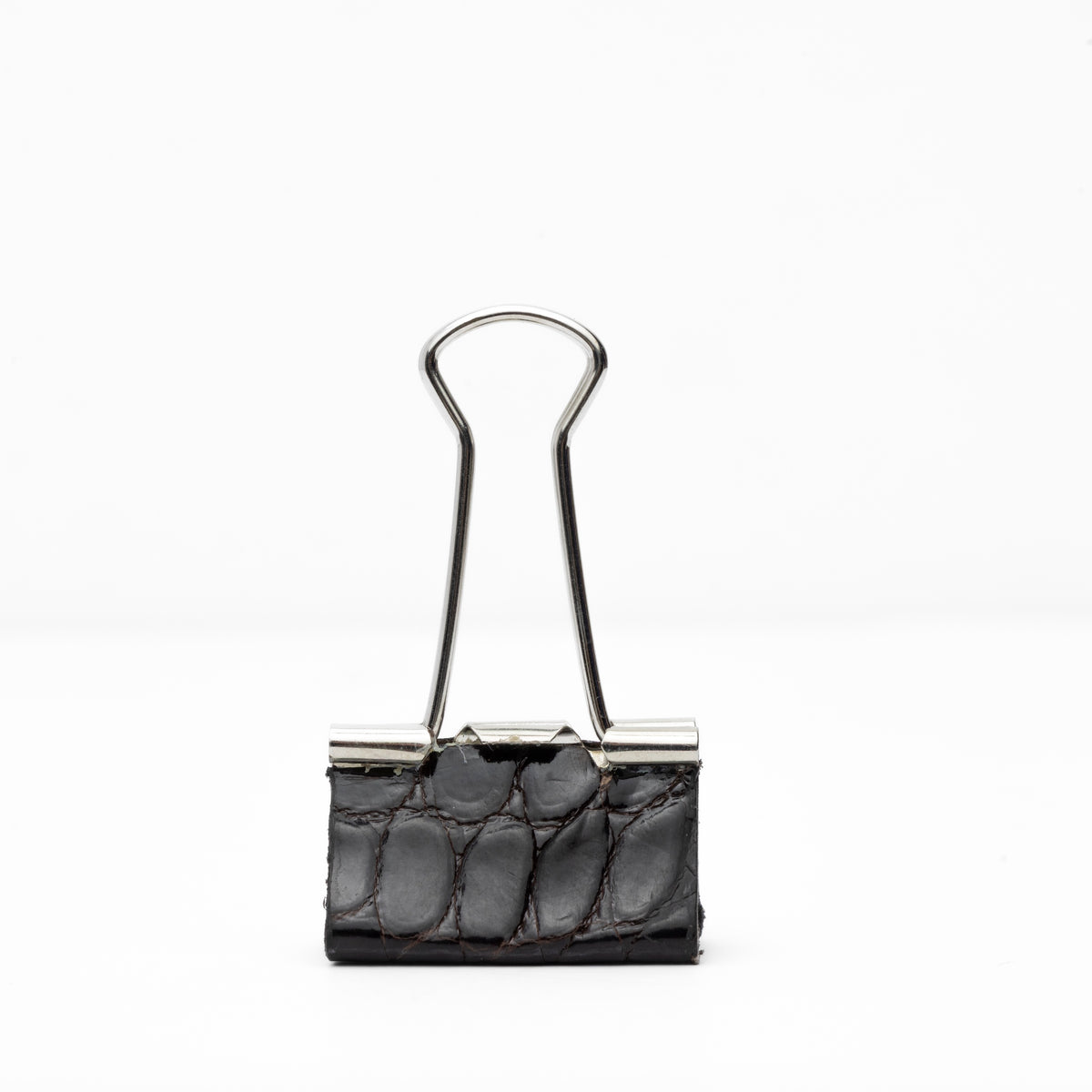 The Mahoney Clip in Glazed Alligator