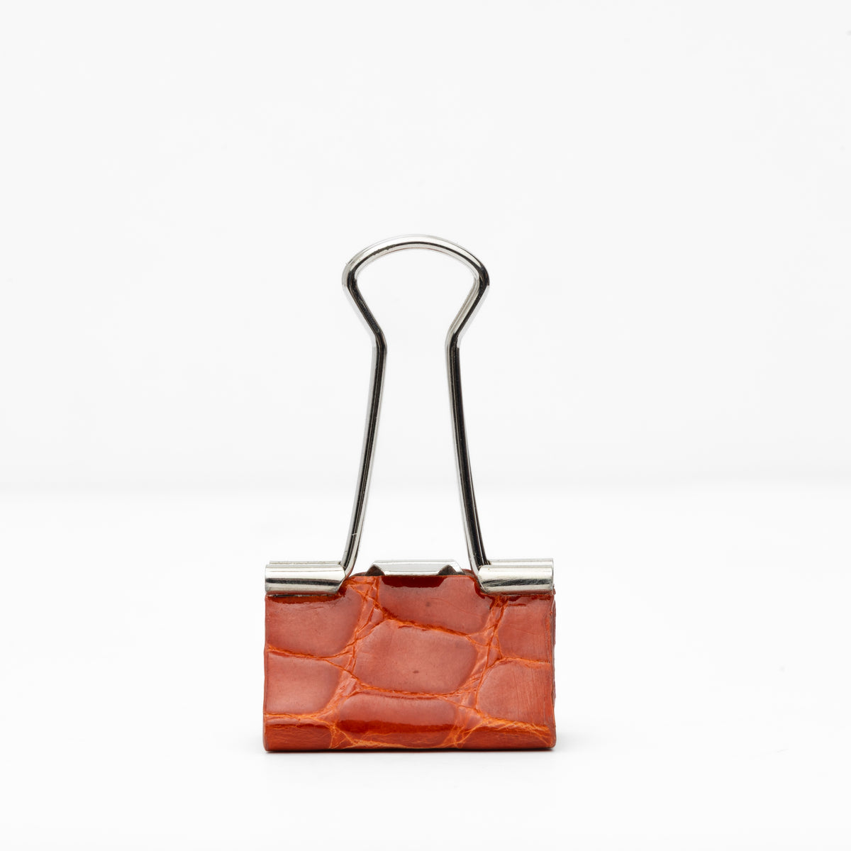 The Mahoney Clip in Glazed Alligator