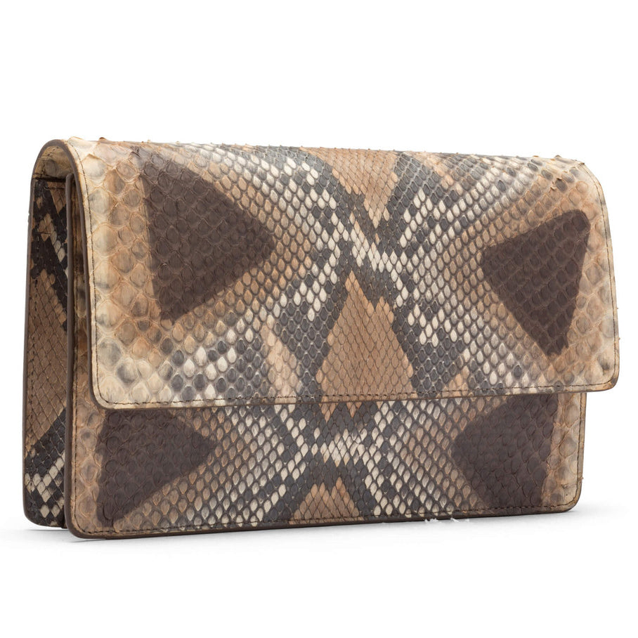 Python Diana Clutch