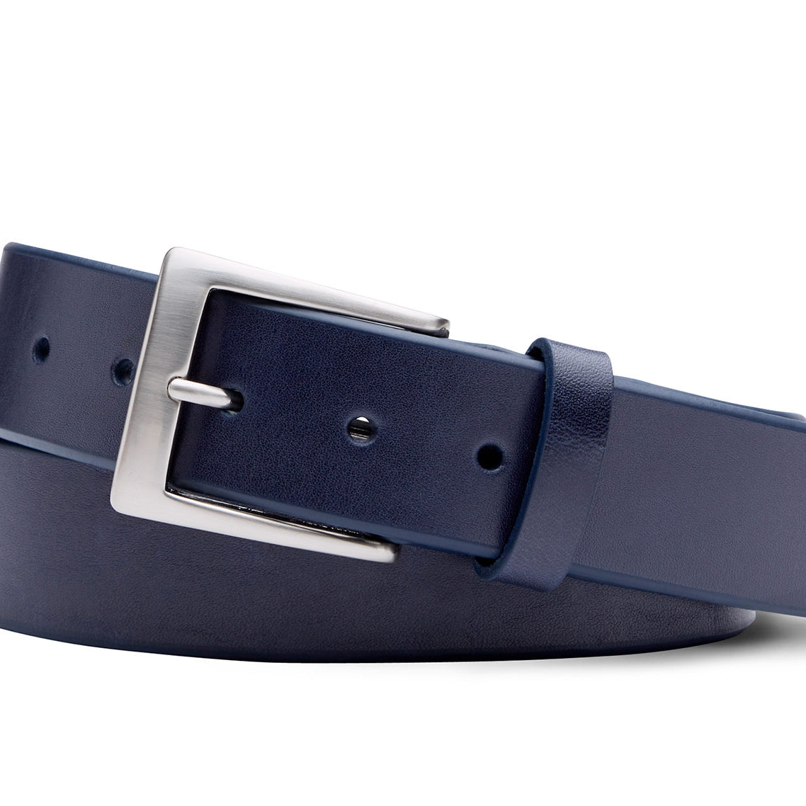 Venice Calf Belt with Brushed Nickel Buckle