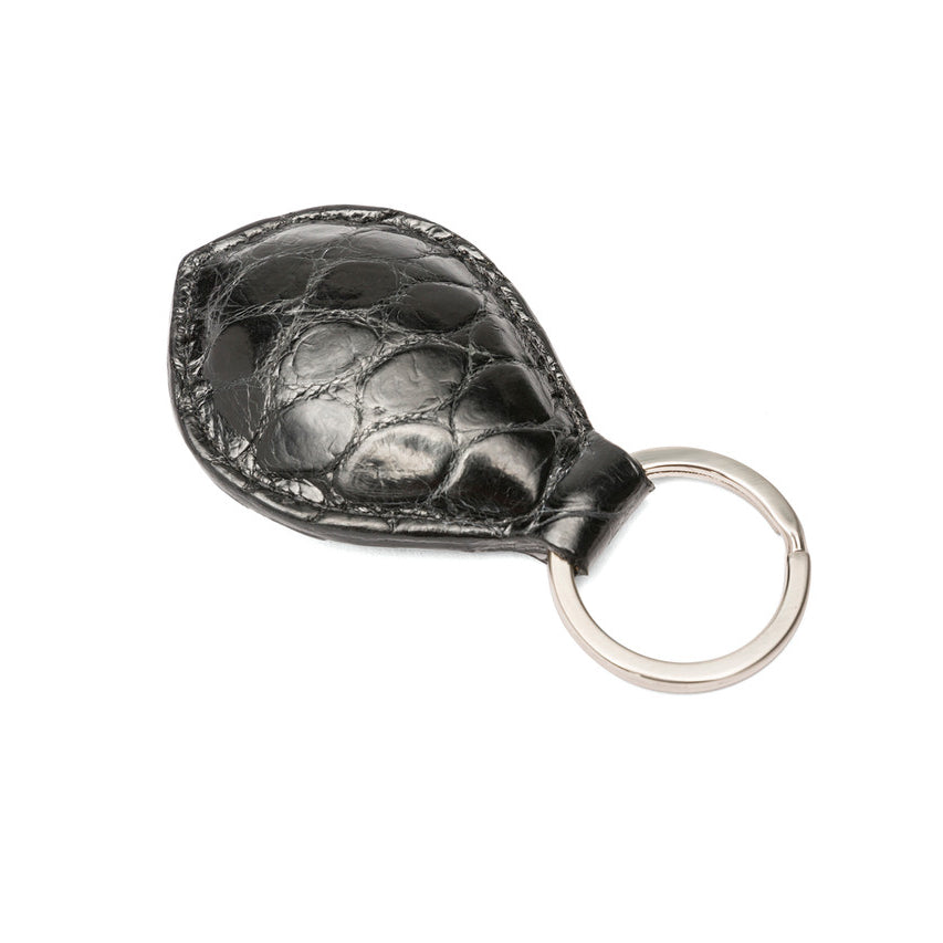 Matte Alligator Tear Drop Key Fob