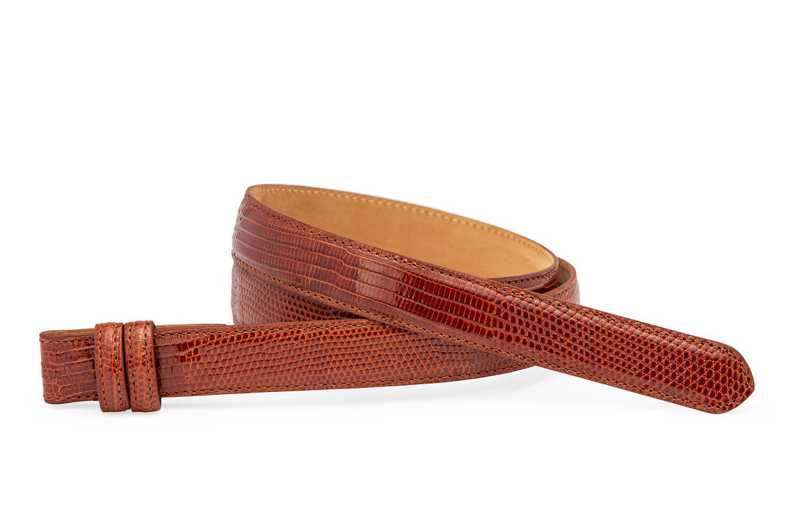 Lizard Slide Belt (No Holes) Strap for Compression Buckles Only