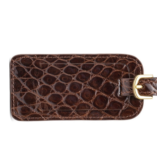 Glazed Alligator Luggage Tag
