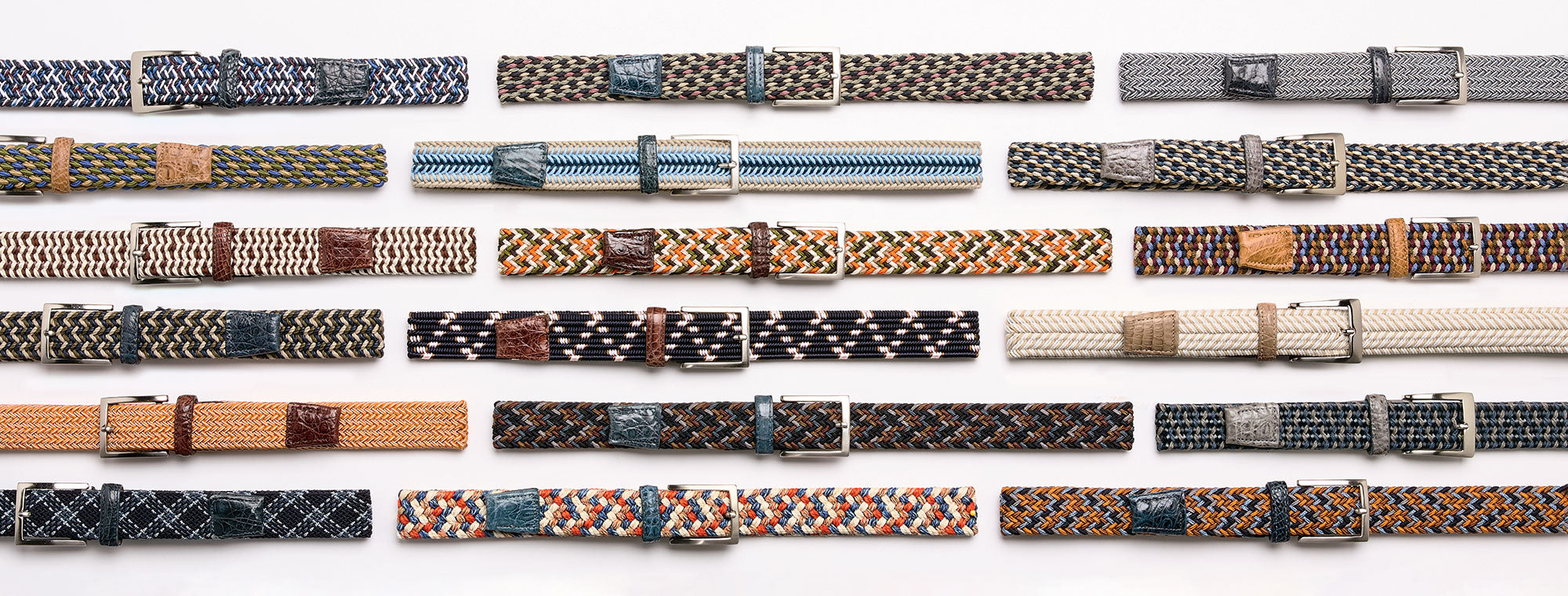 Always a Perfect Fit: w.kleinberg Men's Stretch Belts