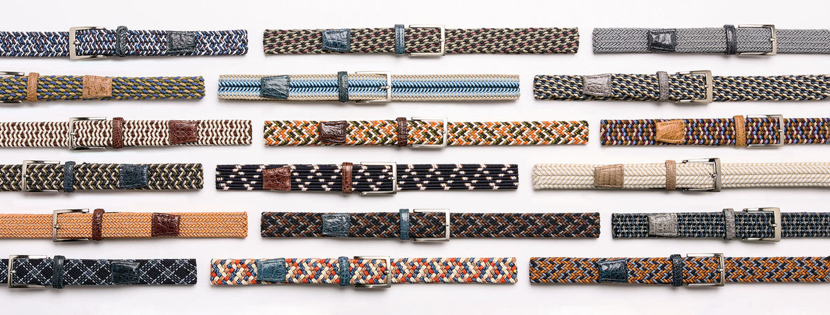 Always a Perfect Fit: w.kleinberg Men's Stretch Belts