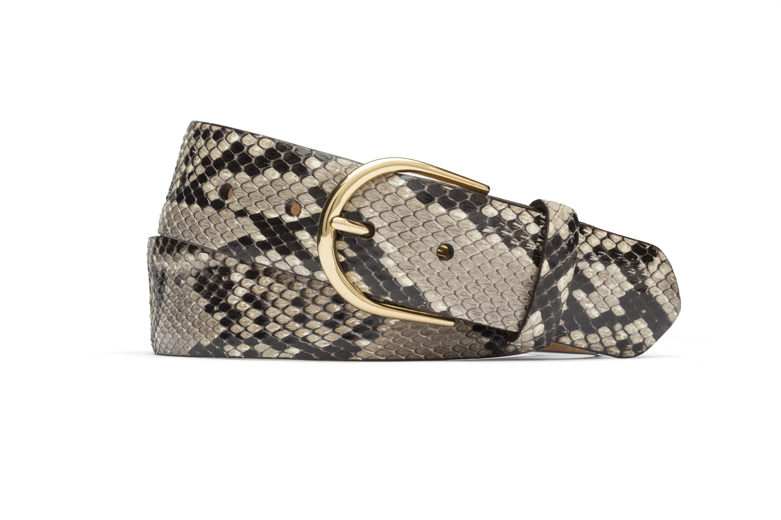 Women's Snakeskin Belts by w.kleinberg