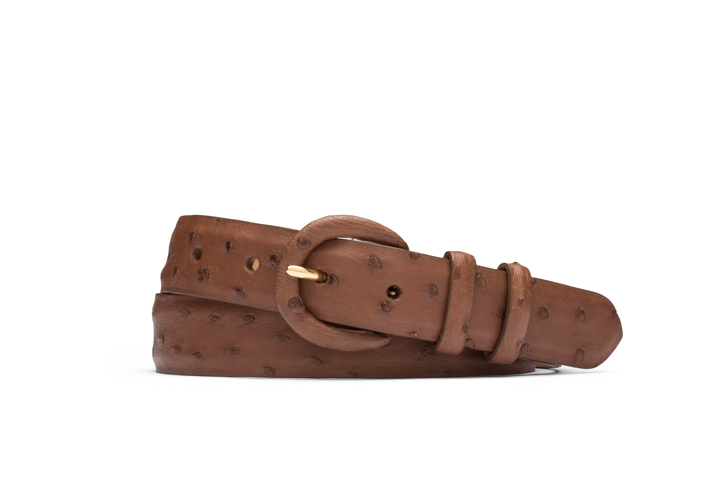 Women's Ostrich Belts by w.kleinberg