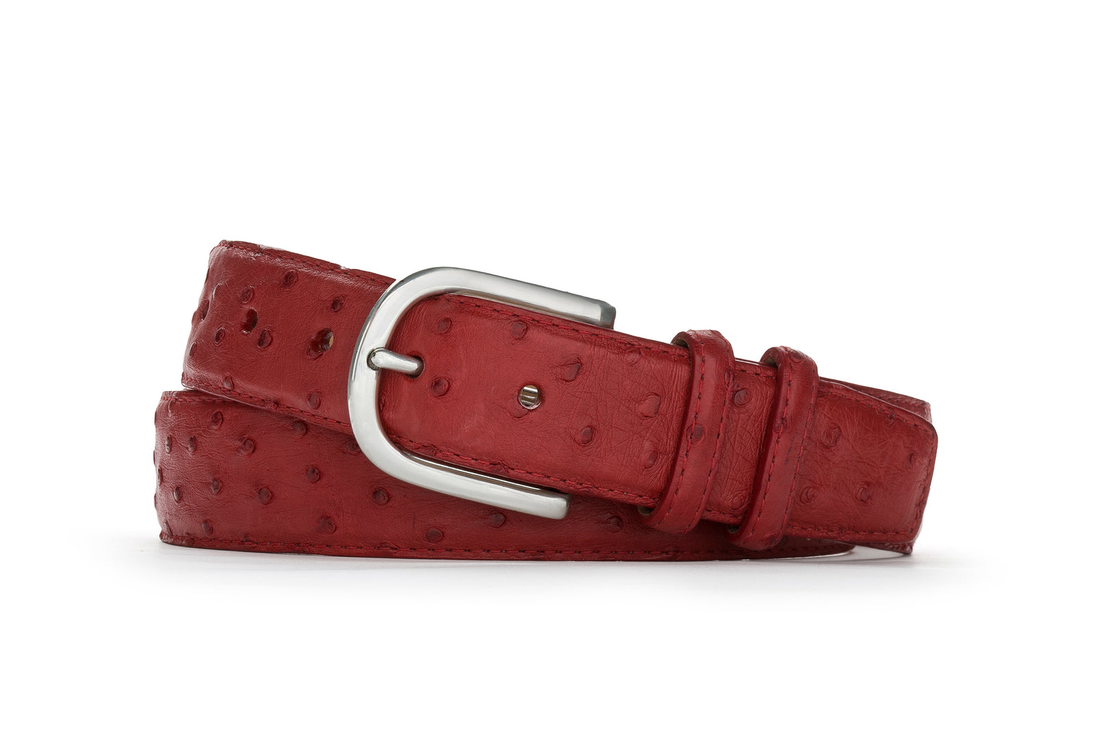 Men's Ostrich Belts by w.kleinberg