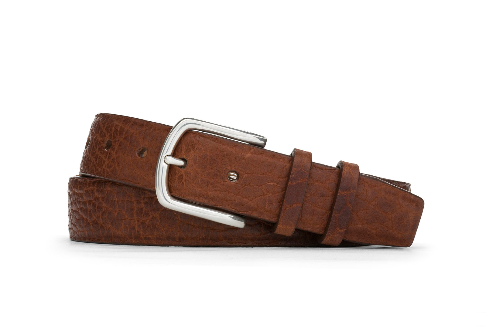 Men's American Bison Belts by w.kleinberg