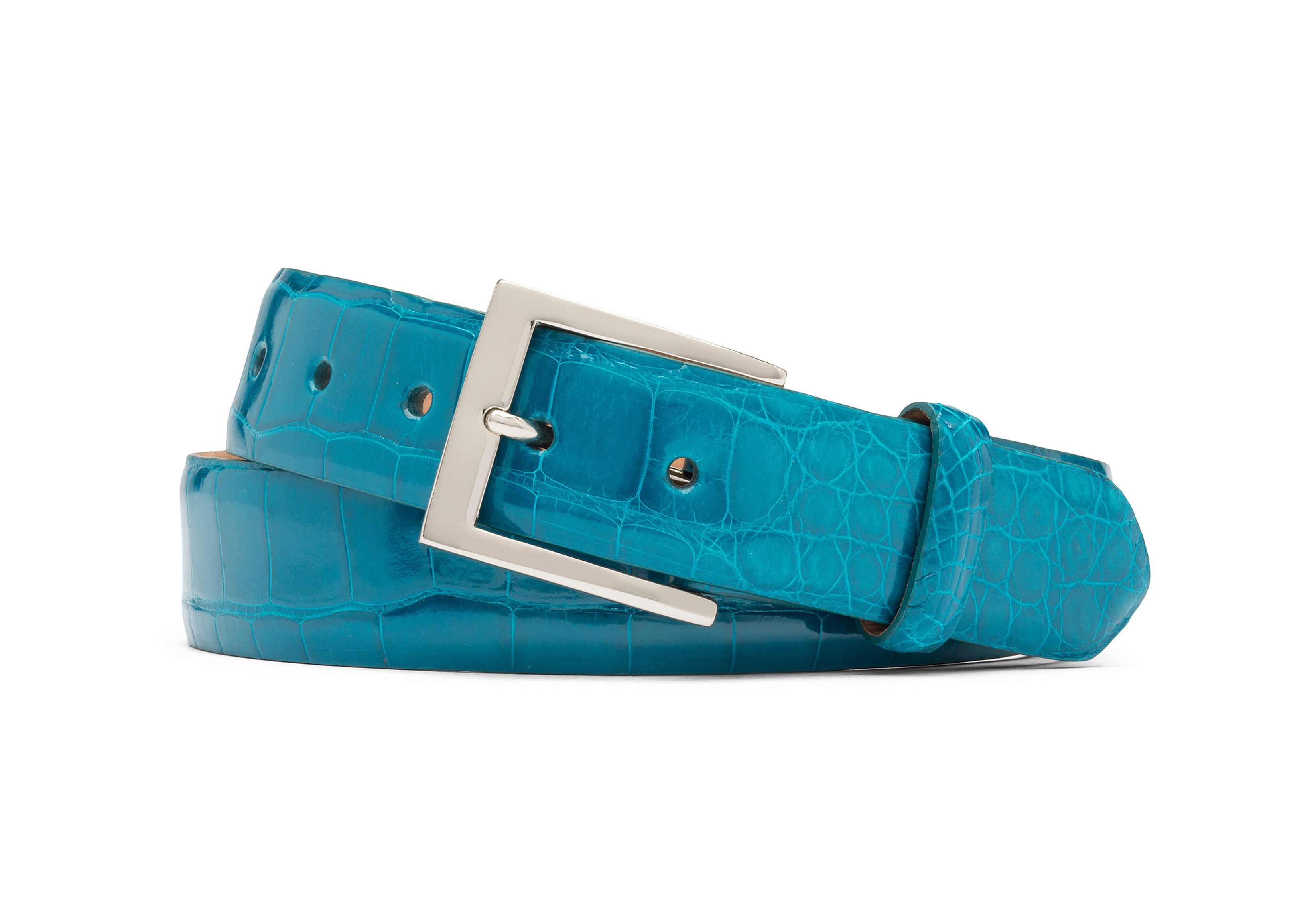 Men's American Alligator Belts by w.kleinberg