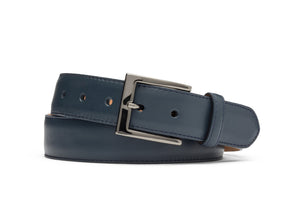 Matte Calf Belt with Gunmetal Buckle