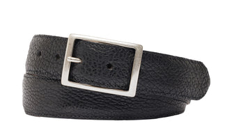 5-Pocket American Bison Belt with Antique Silver Buckle