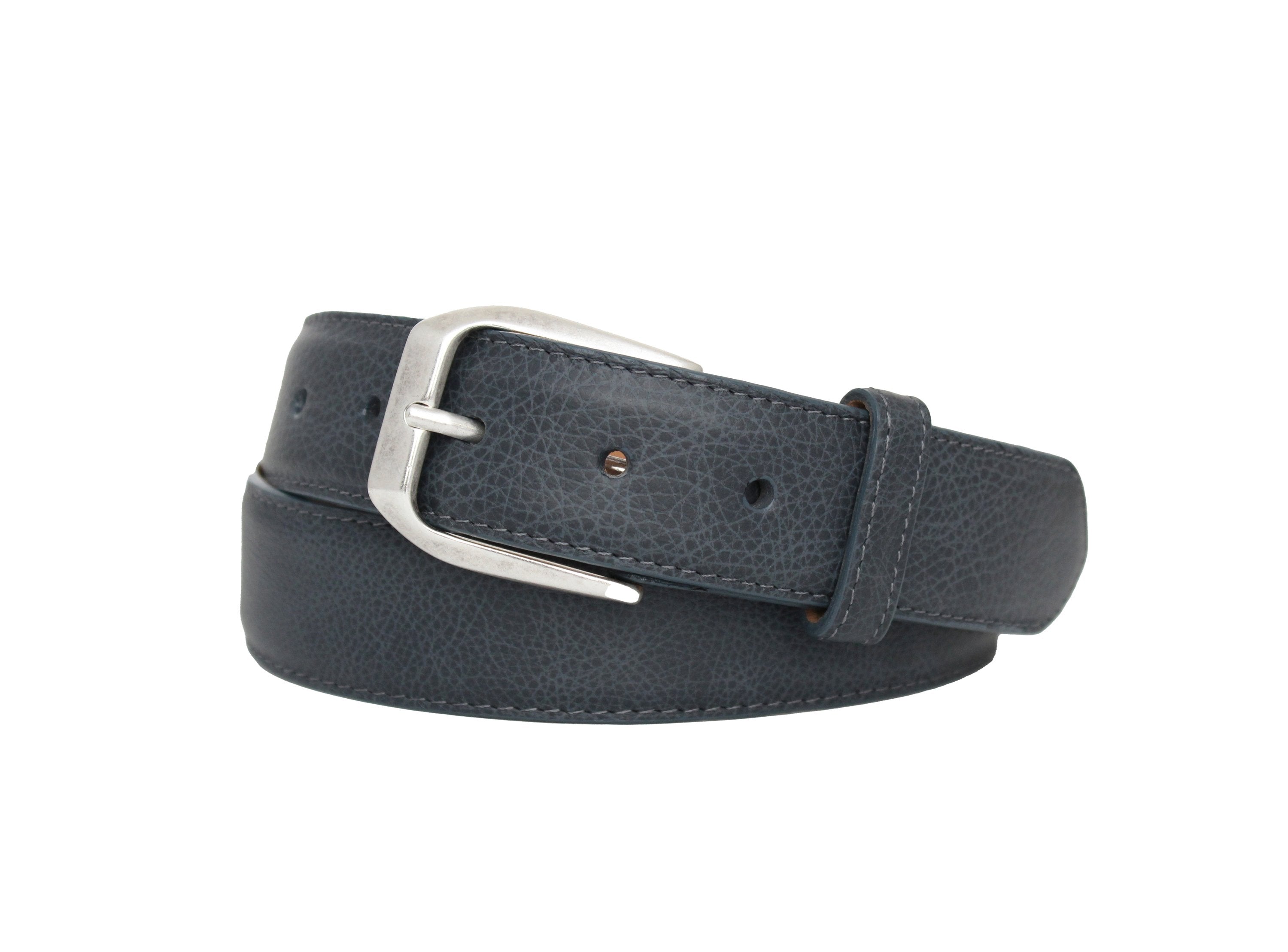 Outlaw Calf Belt with Antique Nickel Buckle - Jean