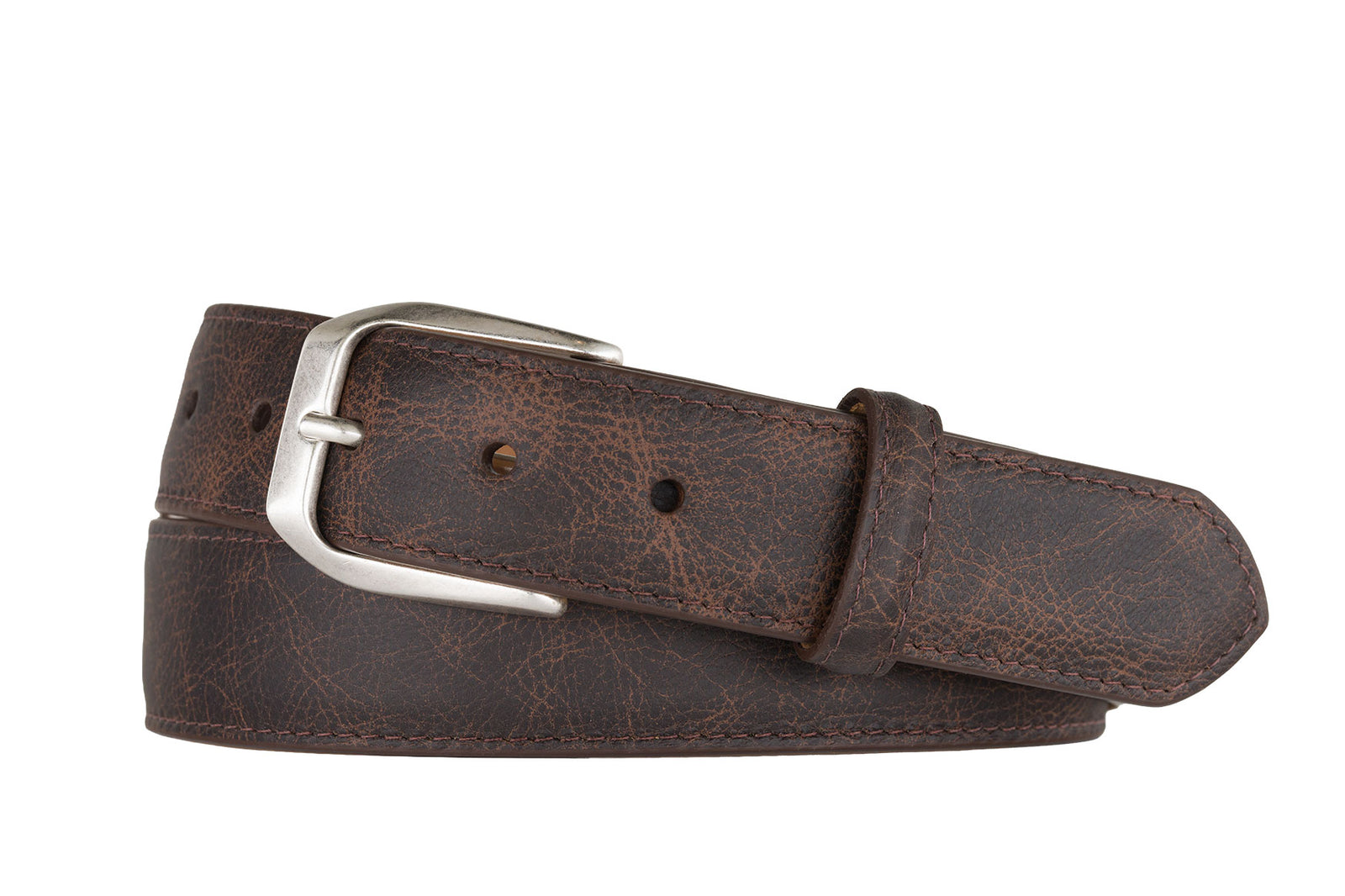 Outlaw Calf Belt with Antique Nickel Buckle
