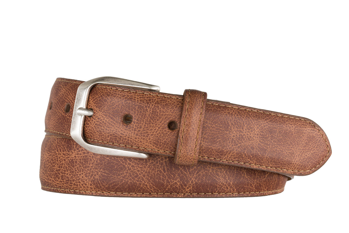 Outlaw Calf Belt with Antique Nickel Buckle