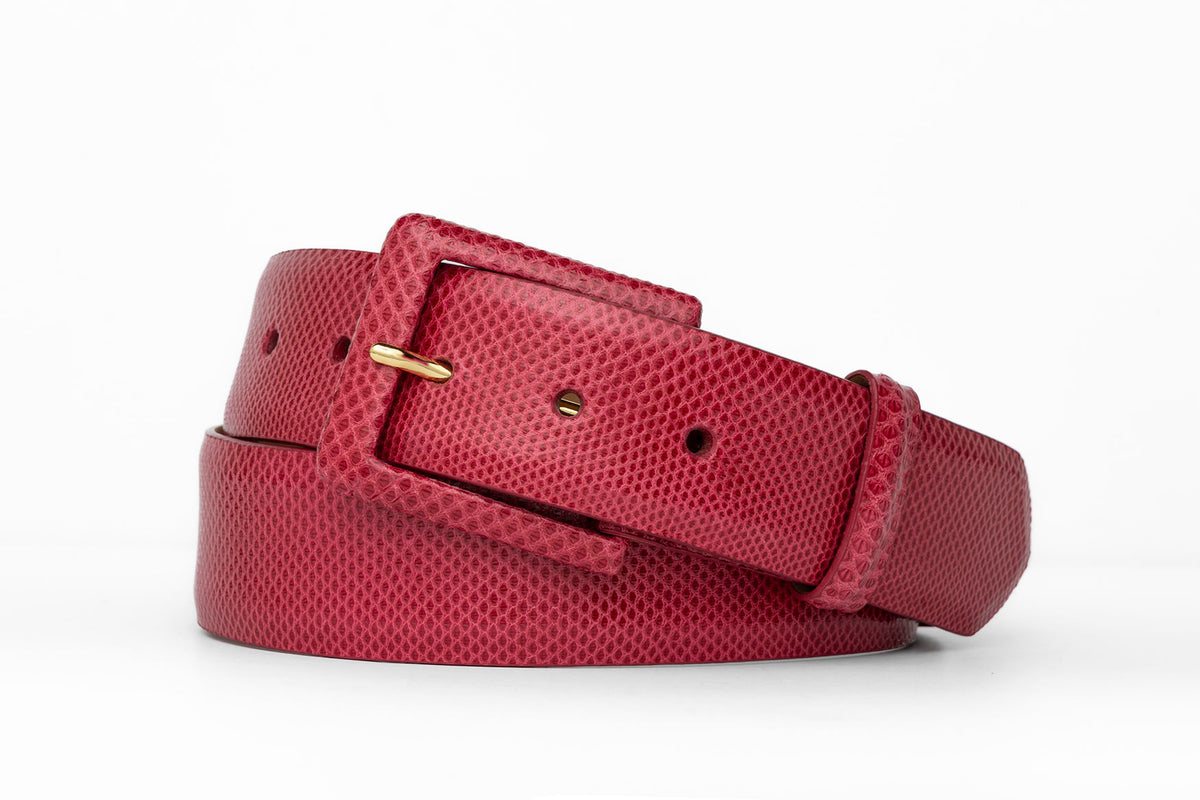 Karung Belt with Covered Buckle