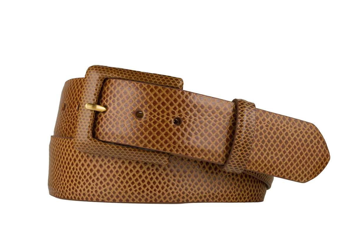 Karung Belt with Covered Buckle