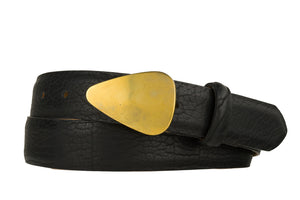 Tucson Bison Belt with Solid Brass Buckle