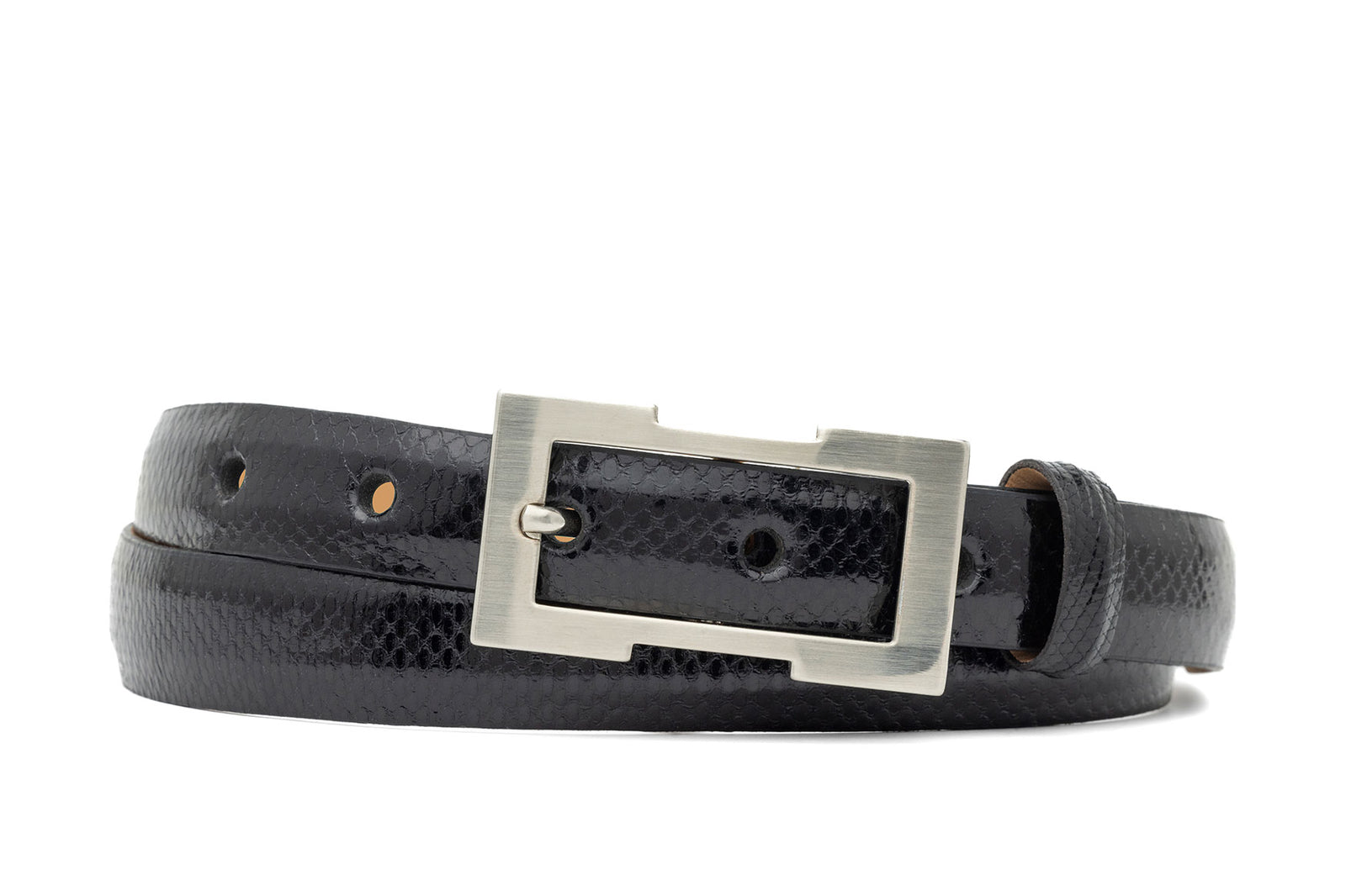 Karung Belt with Brushed Nickel Buckle