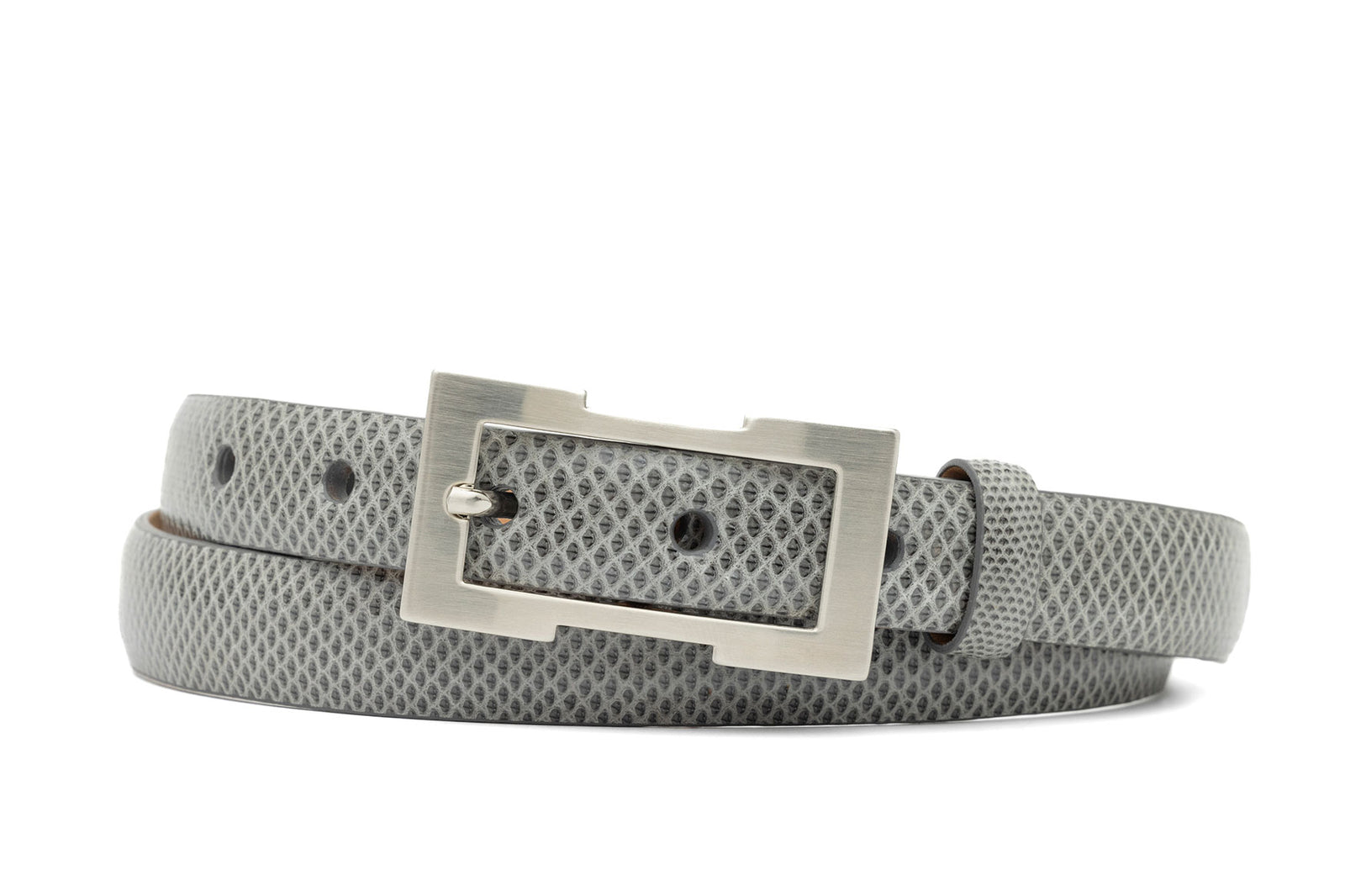 Karung Belt with Brushed Nickel Buckle
