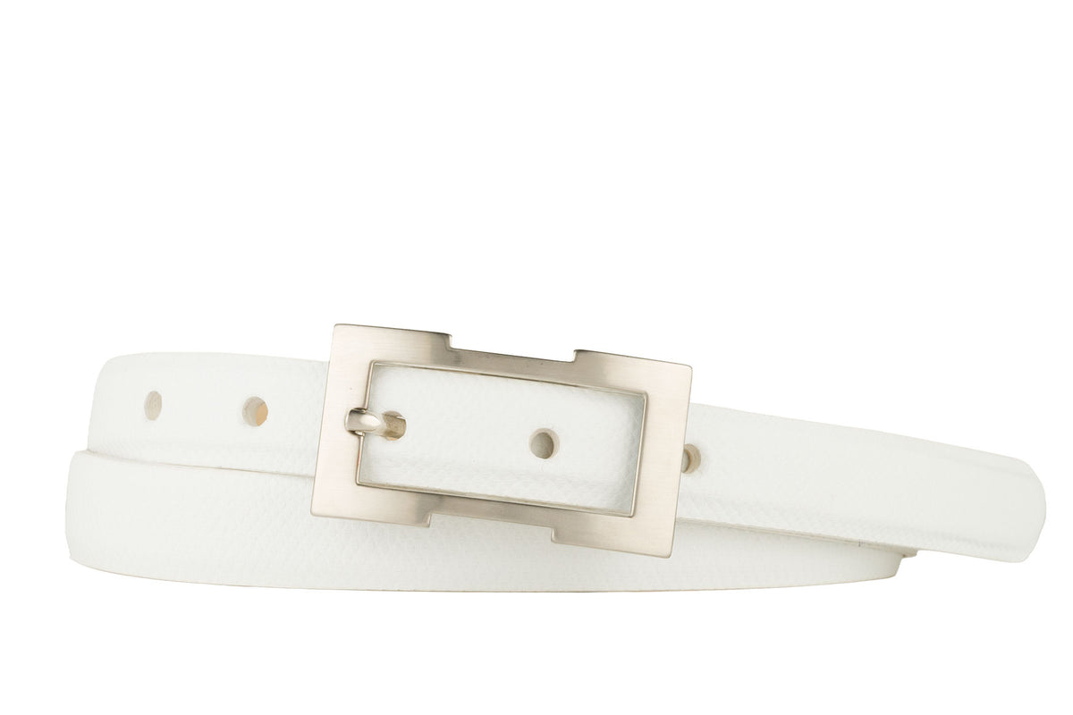 Karung Belt with Brushed Nickel Buckle